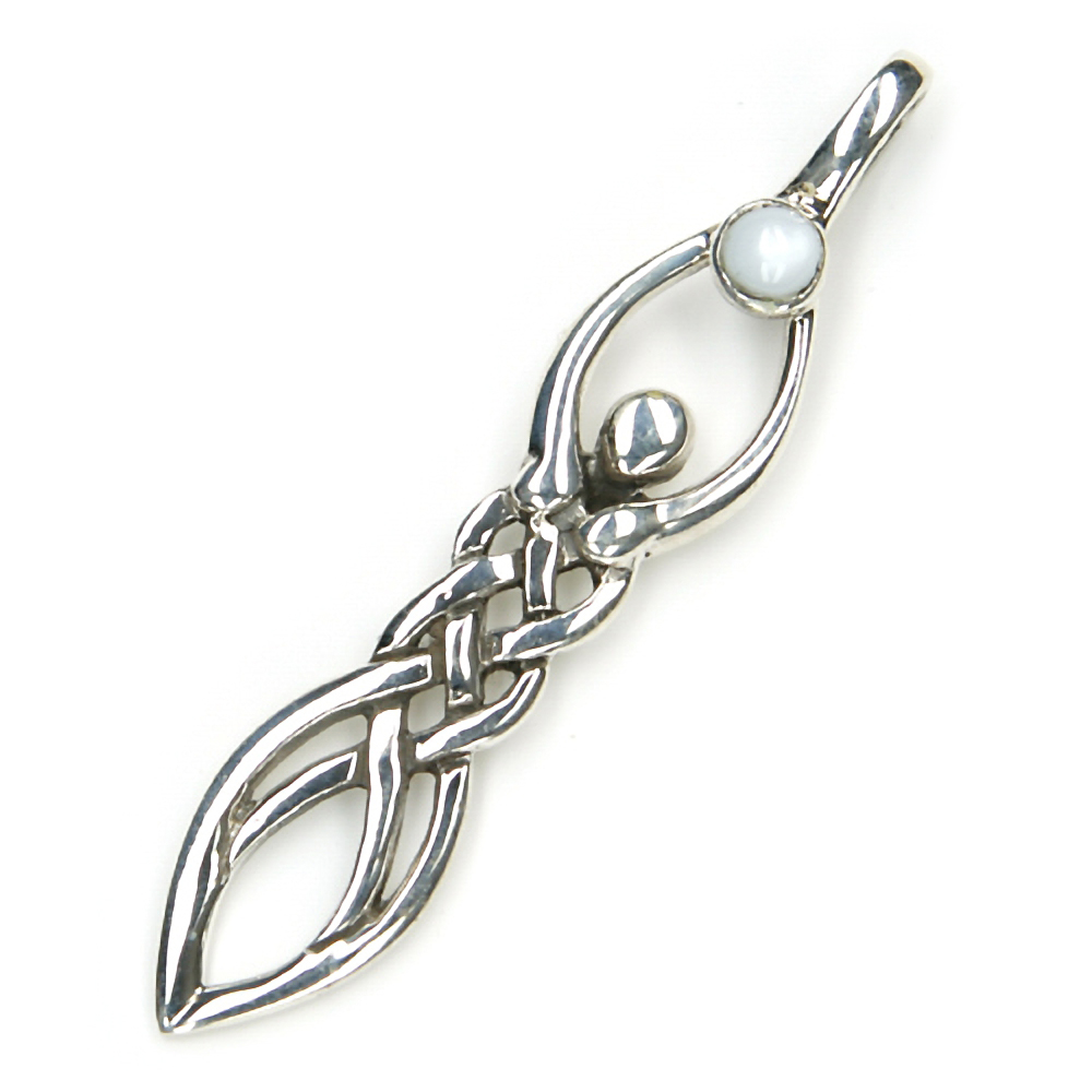 Göttin Kettenanhänger Silberschmuck 