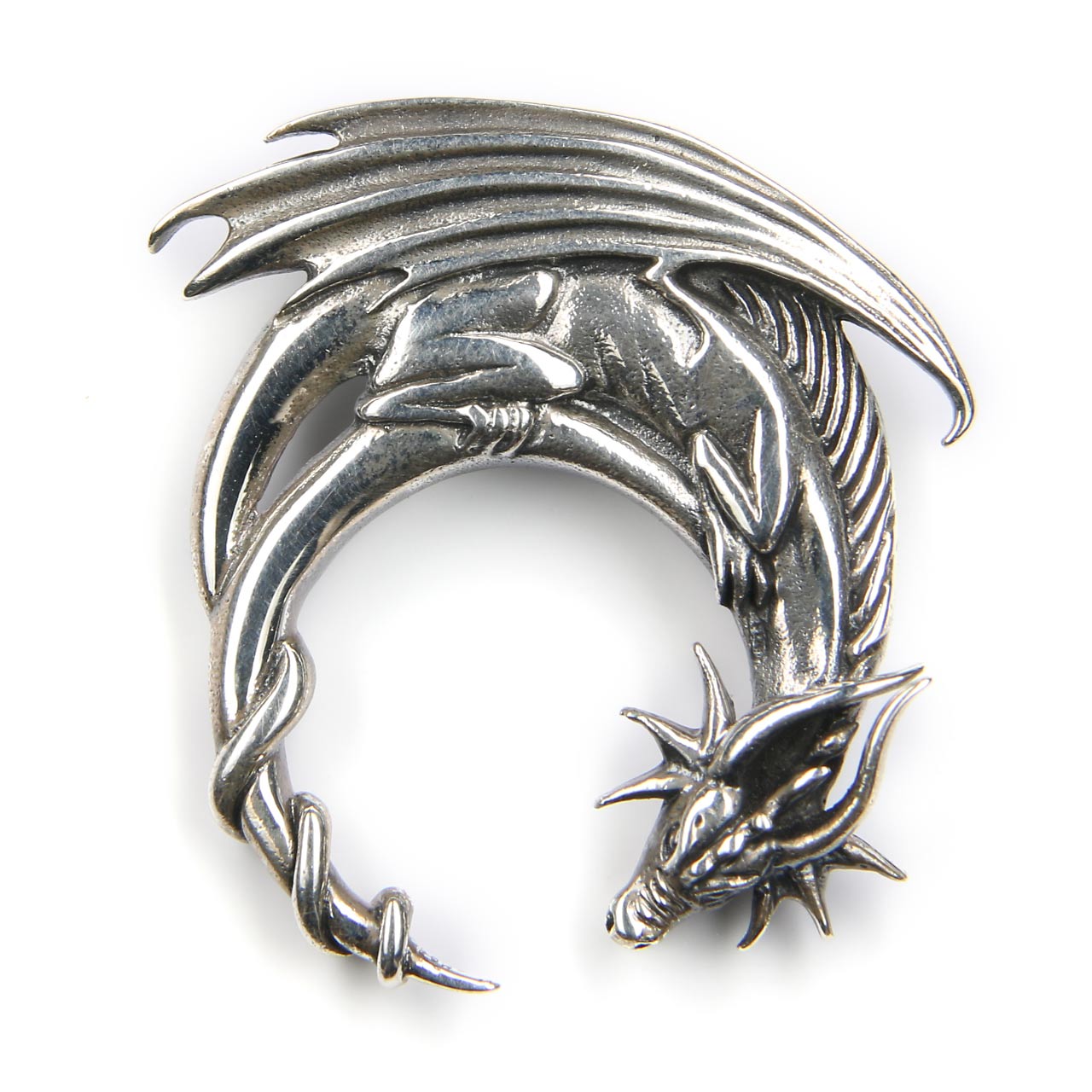 Drache Kettenanhänger Silberschmuck 