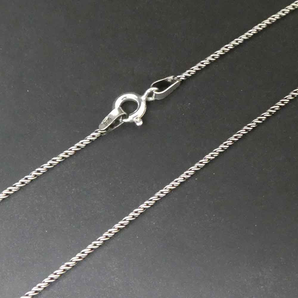 Gedrehte Silberkette 925 Sterlingsilber